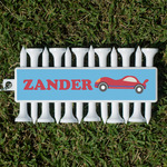 Race Car Golf Tees & Ball Markers Set (Personalized)