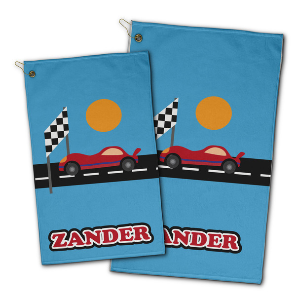 Race Car Golf Towel - PARENT (small and large)