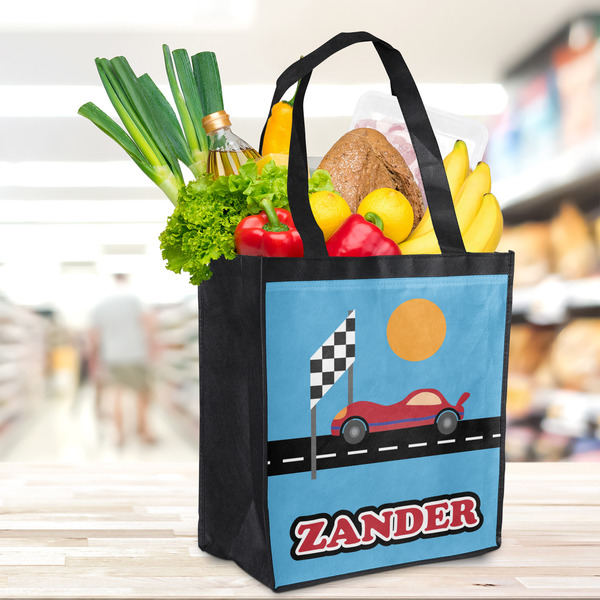 Race Car Grocery Bag - LIFESTYLE