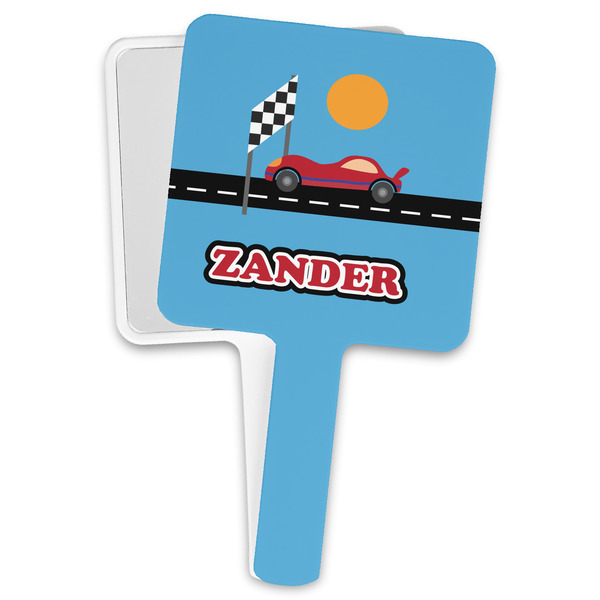 Custom Race Car Hand Mirror (Personalized)