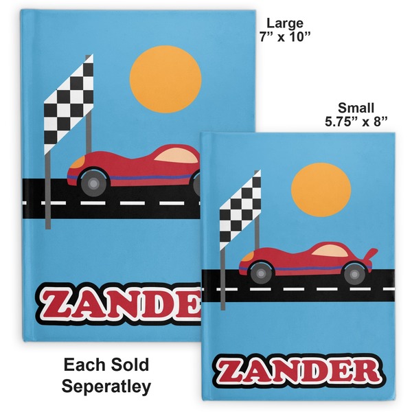 Race Car Hard Cover Journal - Compare