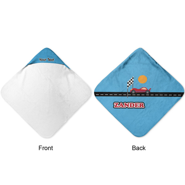 Race Car Hooded Baby Towel- Approval