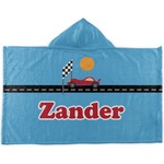 Race Car Kids Hooded Towel (Personalized)