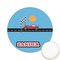 Race Car Printed Cookie Topper - 2.15" (Personalized)
