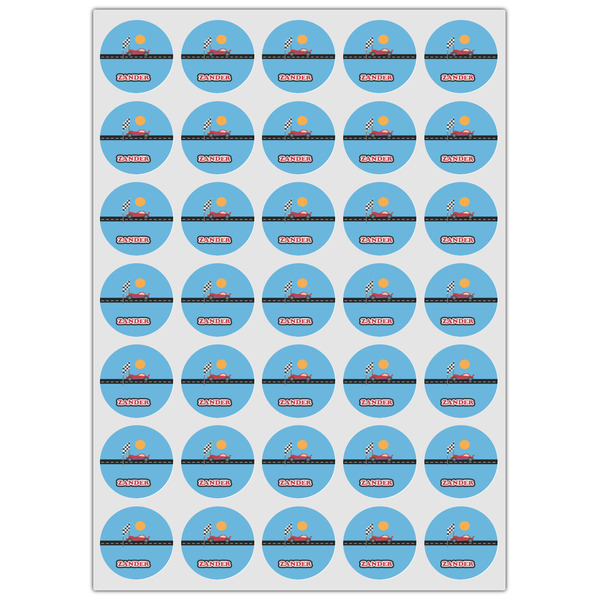 Race Car Icing Circle - XSmall - Set of 35