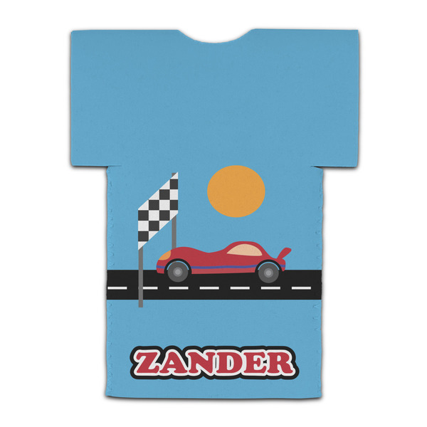 Race Car Jersey Bottle Cooler - BACK (flat)