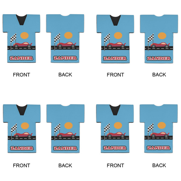 Race Car Jersey Bottle Cooler - Set of 4 - APPROVAL