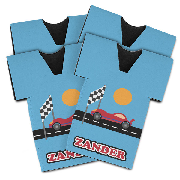 Race Car Jersey Bottle Cooler - Set of 4 - MAIN (flat)