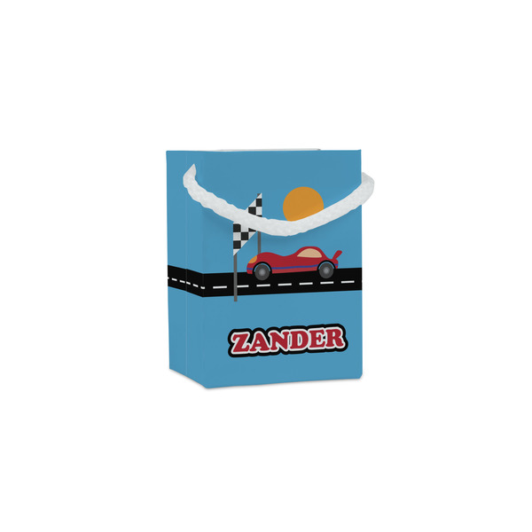Custom Race Car Jewelry Gift Bags - Gloss (Personalized)