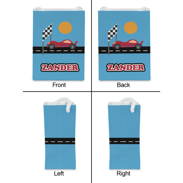 Race Car Jewelry Gift Bag - Matte - Approval