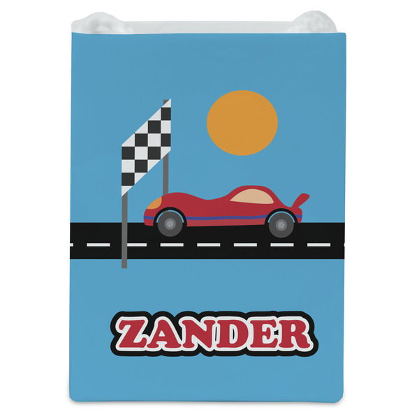 Race Car Jewelry Gift Bag - Matte - Front