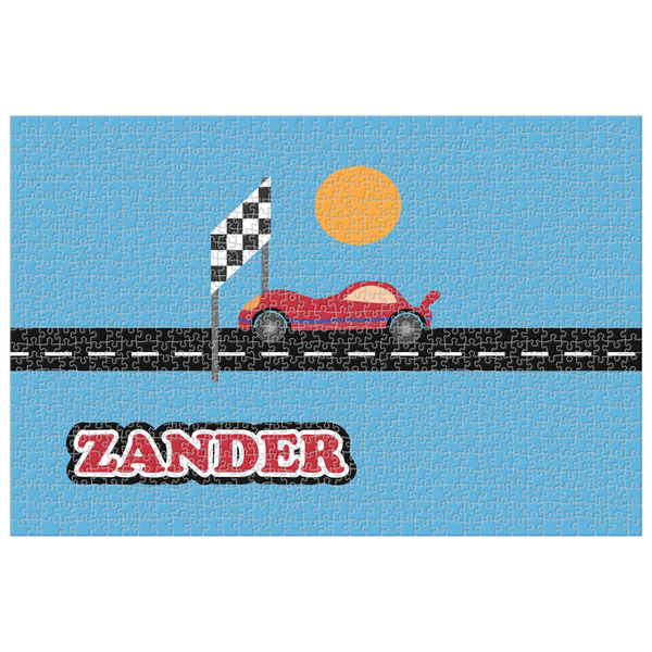 Custom Race Car 1014 pc Jigsaw Puzzle (Personalized)