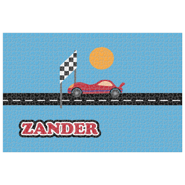 Custom Race Car Jigsaw Puzzle - 1000-piece (Personalized)