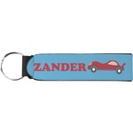 Race Car Neoprene Keychain Fob (Personalized)