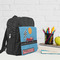 Race Car Kid's Backpack - Lifestyle