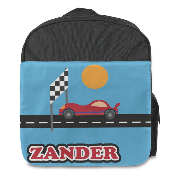 Race Car Kids Backpack - Front