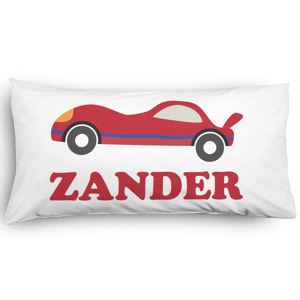 Custom Race Car Pillow Case - King - Graphic (Personalized)