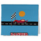 Race Car Kitchen Towel - Poly Cotton w/ Name or Text