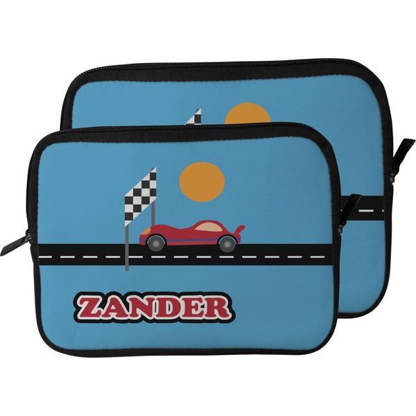Race Car Laptop Sleeve (Size Comparison)