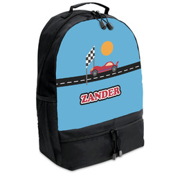 Race Car Backpacks - Black (Personalized)