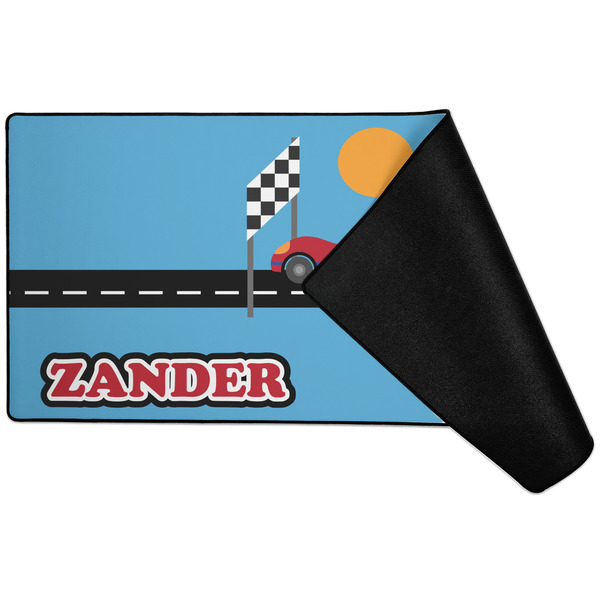 Race Car Large Gaming Mats - FRONT W/ FOLD