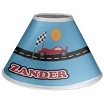 Race Car Coolie Lamp Shade (Personalized)