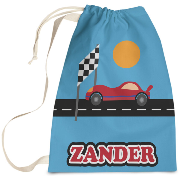 Custom Race Car Laundry Bag - Large (Personalized)