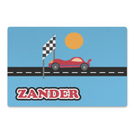Race Car Large Rectangle Car Magnet (Personalized)