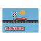 Race Car Large Rectangle Car Magnets- Front/Main/Approval