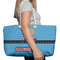 Race Car Large Rope Tote Bag - In Context View