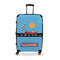 Race Car Suitcase - 28" Large - Checked w/ Name or Text