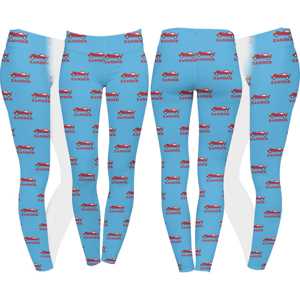 Race Car Leggings Turn Around - Apvl