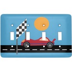 Race Car Light Switch Cover (4 Toggle Plate)