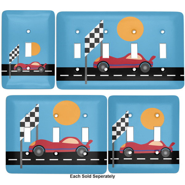 Race Car Light Switch Covers all sizes