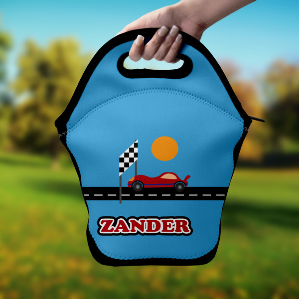 Race Car Lunch Bag - Hand