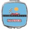 Race Car Compact Makeup Mirror (Personalized)