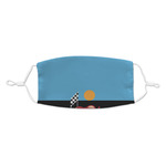 Race Car Kid's Cloth Face Mask - Standard