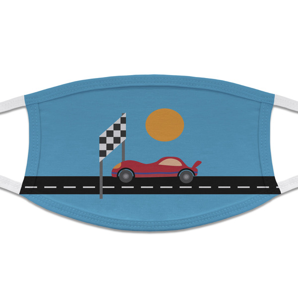 Custom Race Car Cloth Face Mask (T-Shirt Fabric)