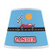 Race Car Poly Film Empire Lampshade - Front View