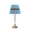 Race Car Poly Film Empire Lampshade - On Stand