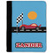 Race Car Notebook Padfolio - Medium w/ Name or Text