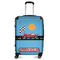 Race Car Suitcase - 24" Medium - Checked (Personalized)