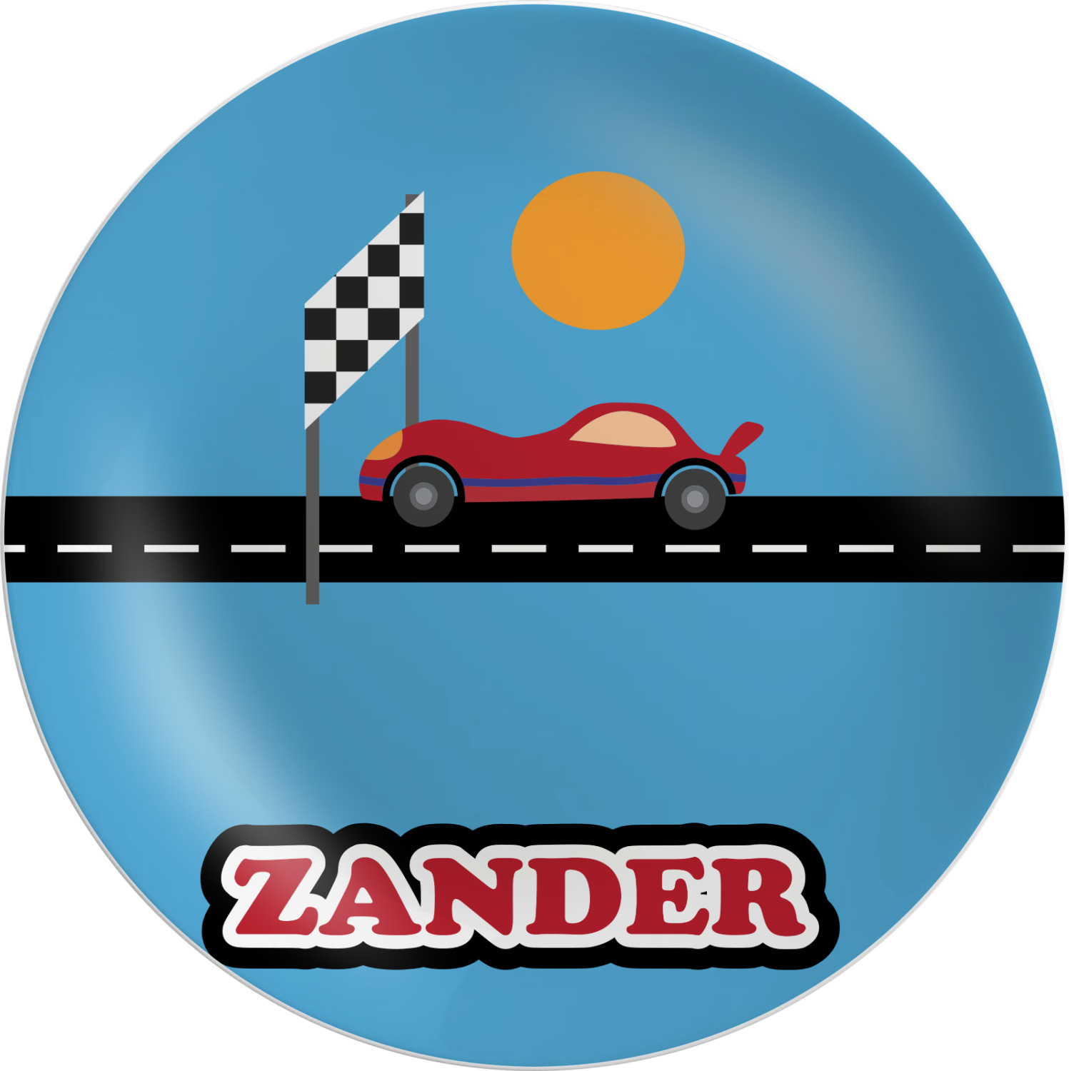YouCustomizeIt Soccer Plate