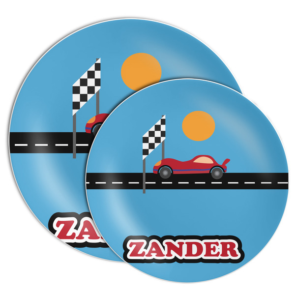 Race Car Melamine Plates - PARENT/MAIN