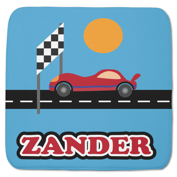Custom Race Car Memory Foam Bath Mat - 48"x48" (Personalized)