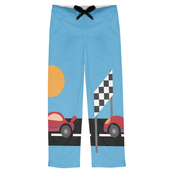 Custom Race Car Mens Pajama Pants - S