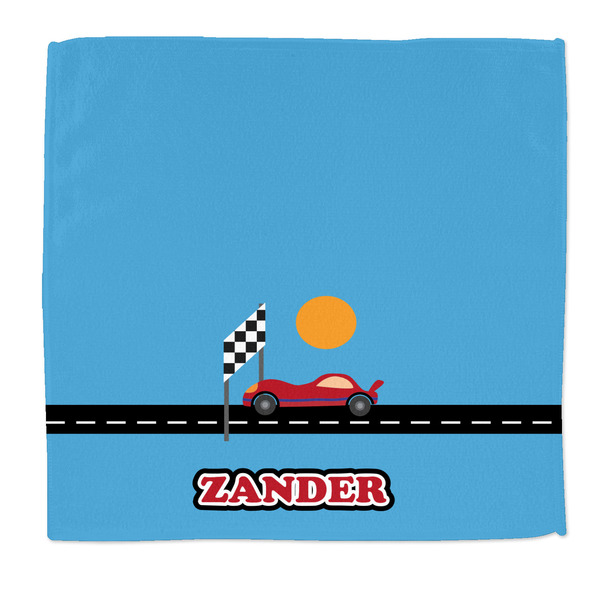 Custom Race Car Microfiber Dish Rag (Personalized)