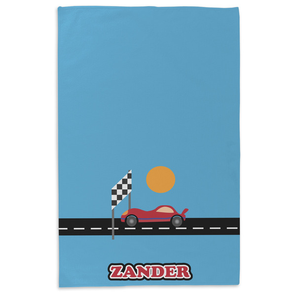 Race Car Microfiber Dish Towel - APPROVAL