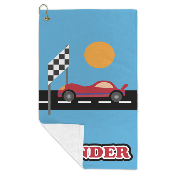 Race Car Microfiber Golf Towels - FOLD