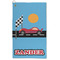 Race Car Microfiber Golf Towel (Personalized)